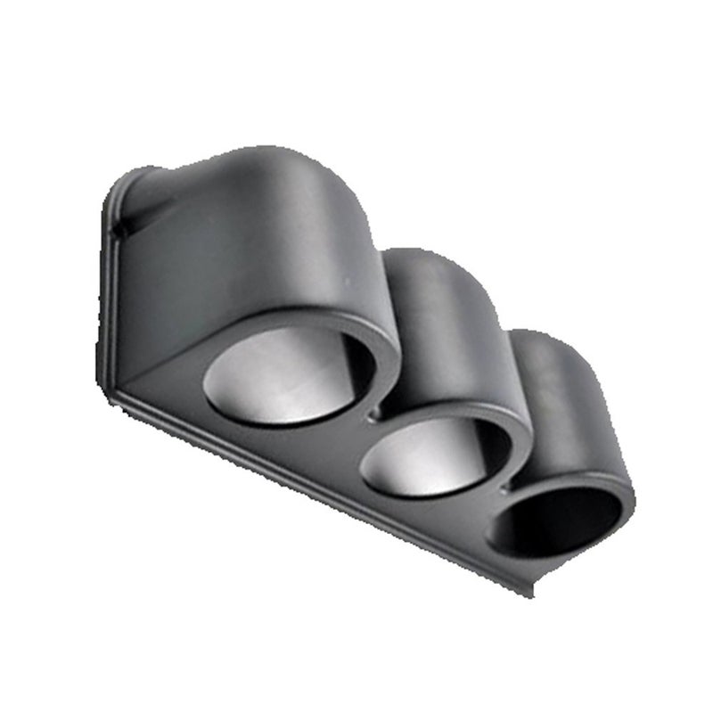ESUPPORT Car 2" 52mm Triple Hole Dash Gauge Pod Holder Black - Image 2